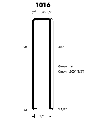 zszywka OMER 1016