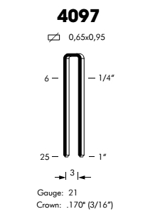 zszywka OMER 4097/10 (20.000 szt)