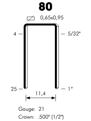 staple OMER 80