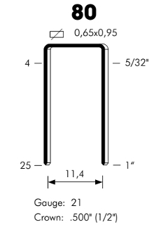 zszywka 80/04 (10.000 szt)
