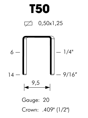 zszywka OMER T50